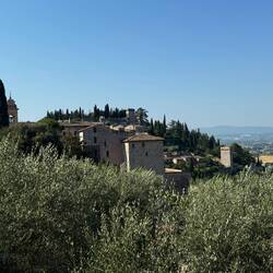 My first glimpse of Spello