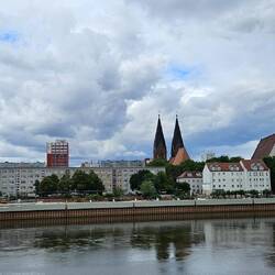 Blick nach Frankfurt