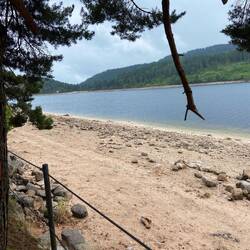 Teil vom Wanderweg um den See