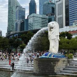 Merlion Brunnen