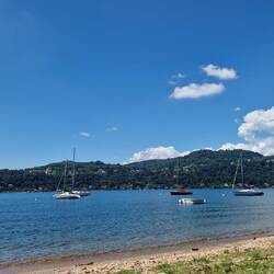 Lago Maggiore in der Lombardei