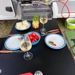 Raclette etwas improvisiert 😋