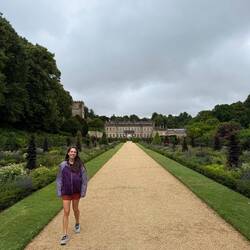 Chels in the gardens