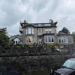 Arriving at our home for the next few weeks(the Johnstons are renovating and it is awesome inside!)