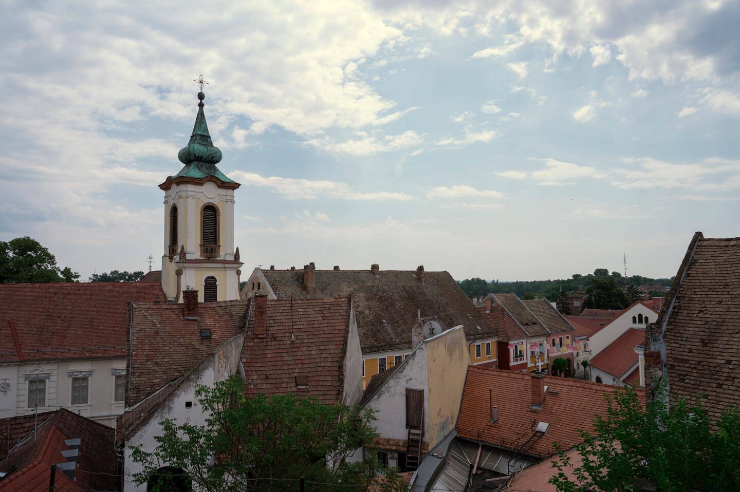 Blick auf eine von vielen Kirchen