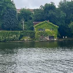 Alte Mühle bei Malroy, Mosel-km 291