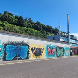 Many murals, this as our carpark for the day.
