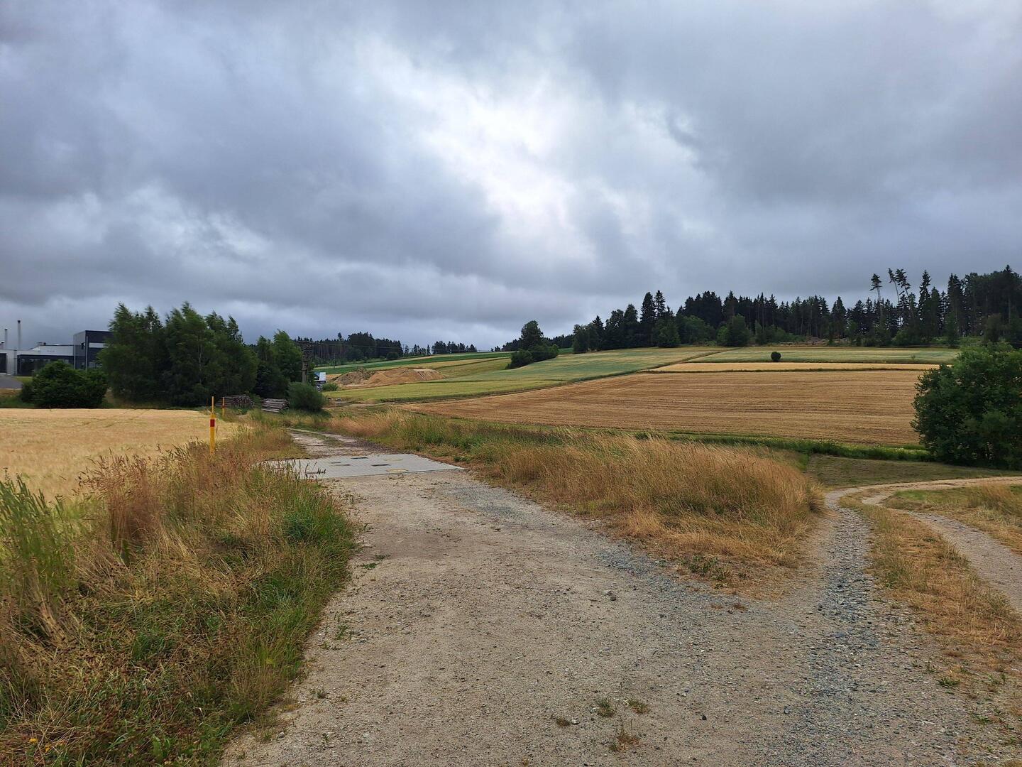 Start hinter Röslau