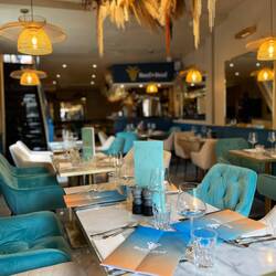 St Ines Austern Restaurant statt Lunchtüte, bloß keinen Stress mit den Mövem