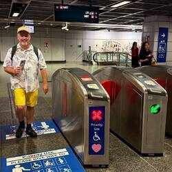 U-Bahn fahren ist einfach.