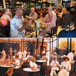 Auch wir geniessen einen Singapore Sling