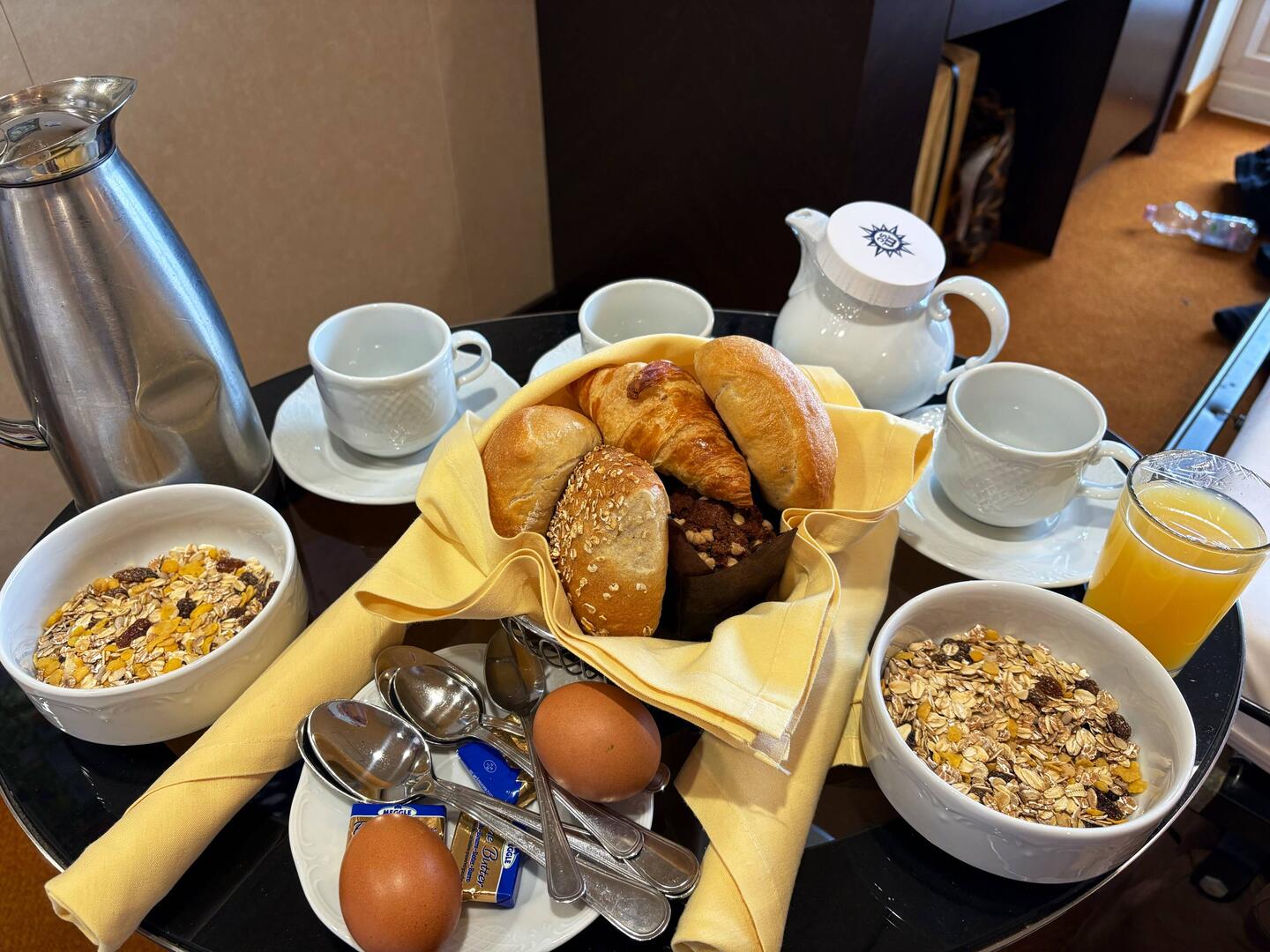 Etwas trocken das Frühstück 😂