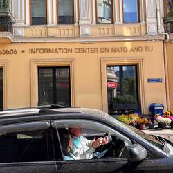 NATO und EU: die Georgier haben grosse Hoffnung