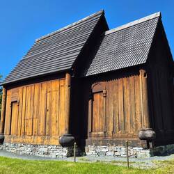 Haltdalen Stabskirche vo 1170