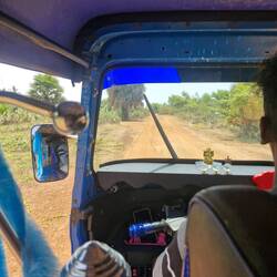 Lucky is 23 and is off to Kuwait to be a driver to earn $$ to buy 4 more tuktuks