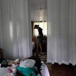 Inside of our bungalow