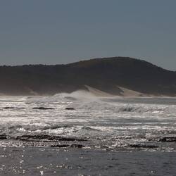 Das Meer ist super unruhig, baden geht nicht