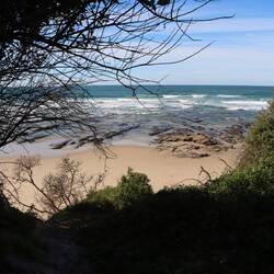 Die Küste der westlichen Wild Coast...