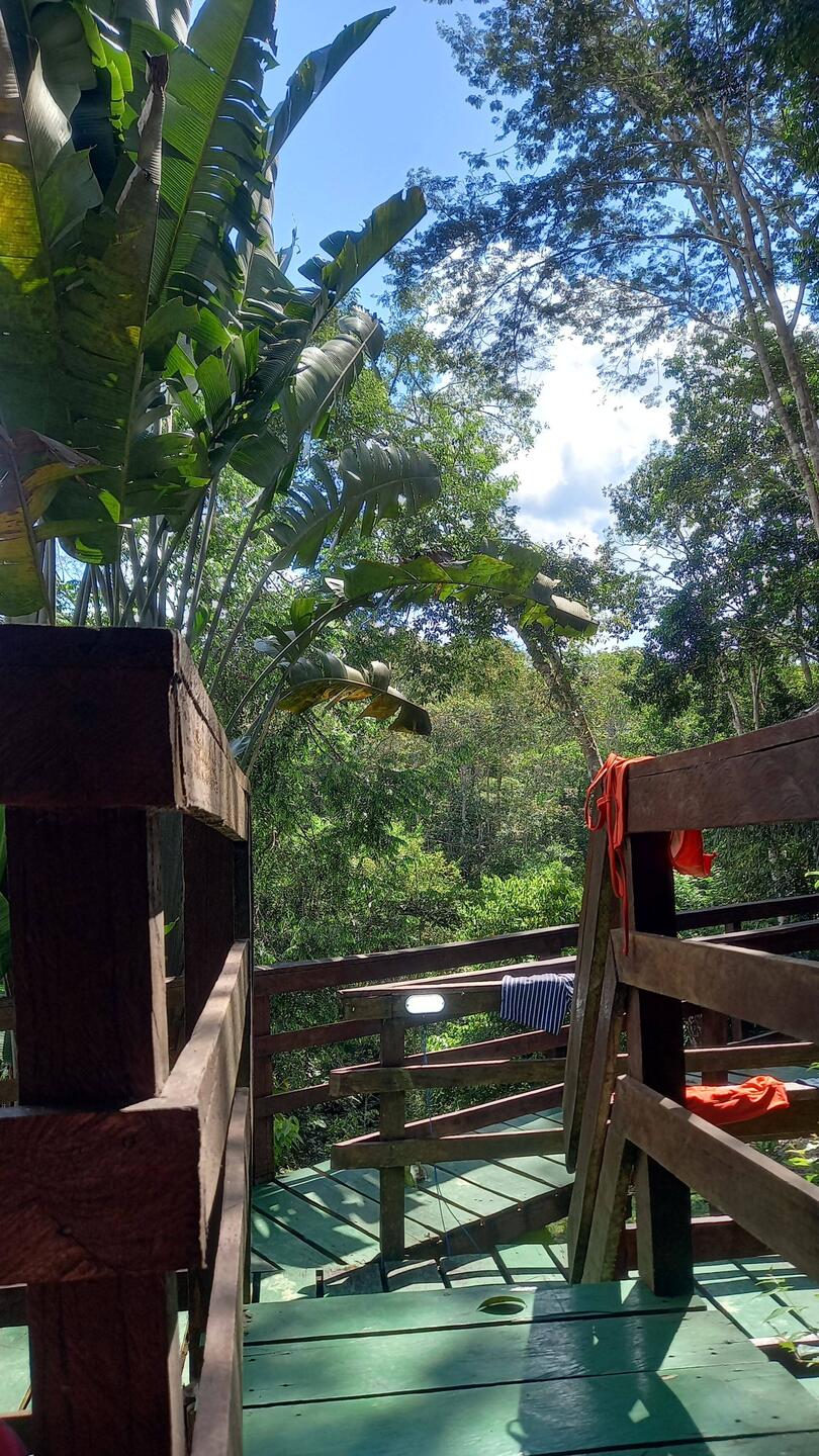 Blick von unserem Balkon