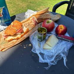 Lunch from the local store