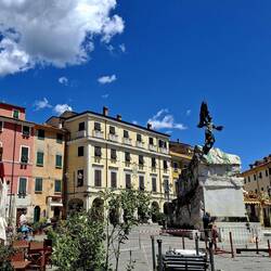 Sarzana. Een prachtige finish. Voor een dag.