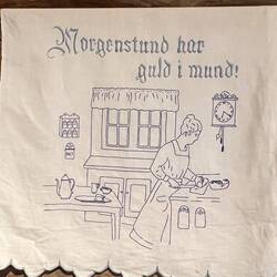 Auch hier wurde Früh aufgestanden...