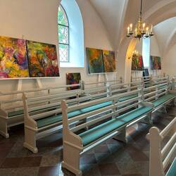 Kunst in der Kirche, die man kaufen kann.