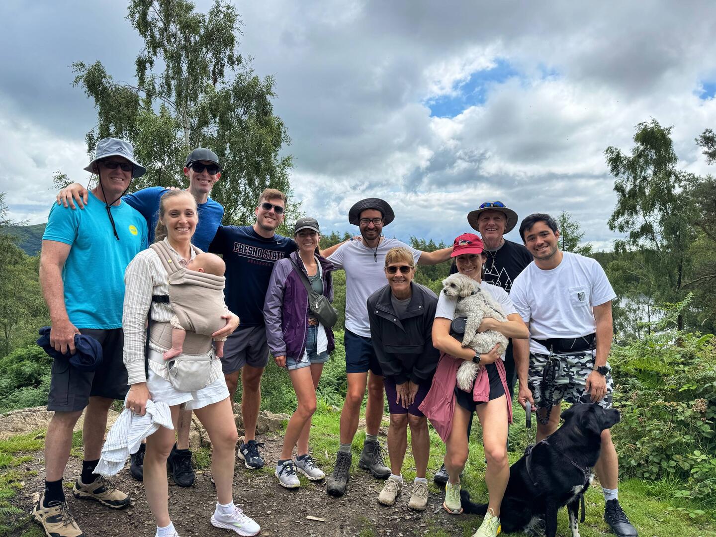 Our hiking crew for the day!