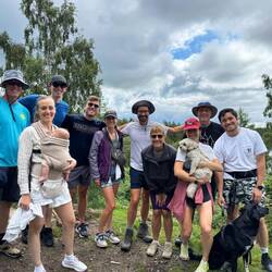 Our hiking crew for the day!