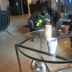 ... Dann noch einen Espresso in der Lobby