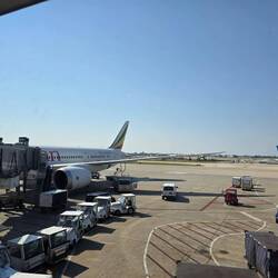 On to the plane