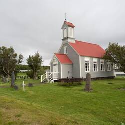 Alte Kirche in Reykholt