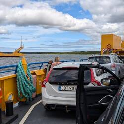 Ist uns auf unserer Reise richtig ans Herz gewachsen: Die Autofähre