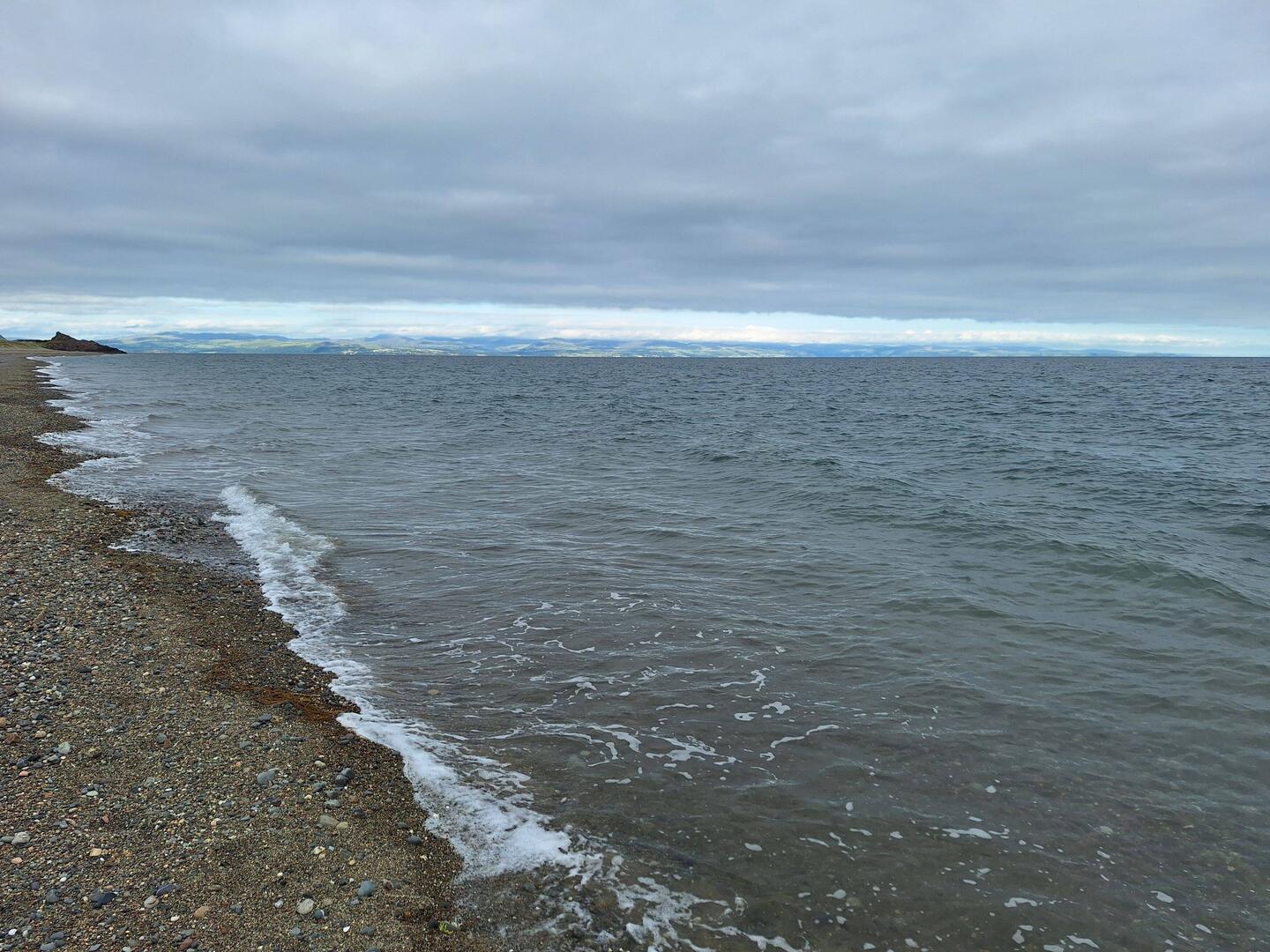 "Man sieht die Berge vom Strand, daran merkt man dass wir nicht Dänemark sind"