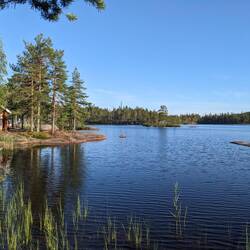 Auf dem ersten Plateau angekommen erstmal Rast am See und die Aussicht genießen 😋