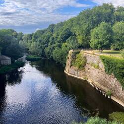 Deutsches Tor Metz am Fluß Seille