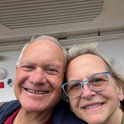 Our last photo from the ship