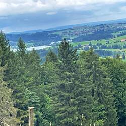 Blick ins Alpenvorland