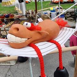 Abhängen bei der Hitze