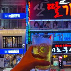 First beer in Korea