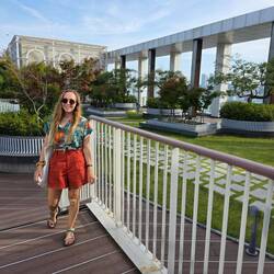 Lotte mall rooftop garden