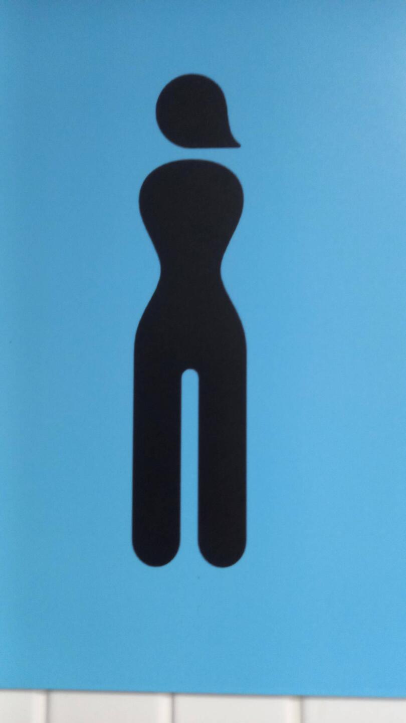 Toilettenzeichen "Damen"