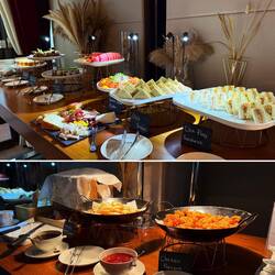 Abendliche kostenlose Snacks (Executive Club Lounge)