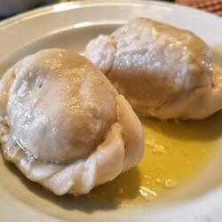 Selbstgemachte Kärtner Nudeln, gefüllt mit Kartoffel-Käsemasse. Mmh!