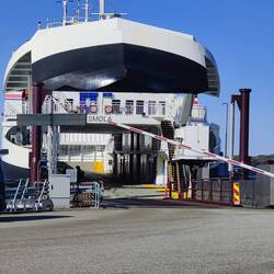 Es geht auf die letzte Fähre