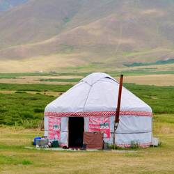 Überall Jurten