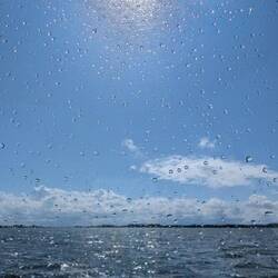 Kein Regen, nur raue See