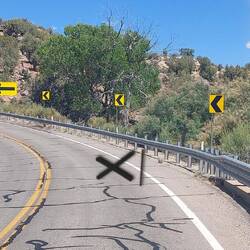 Oliver's KURVE - letzte vor Blanding