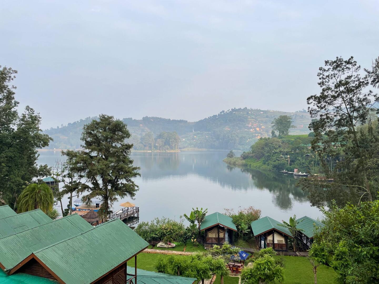 Lake Bunyonyi am Morgen