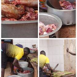 Abendessen kochfertig, ohne mich.